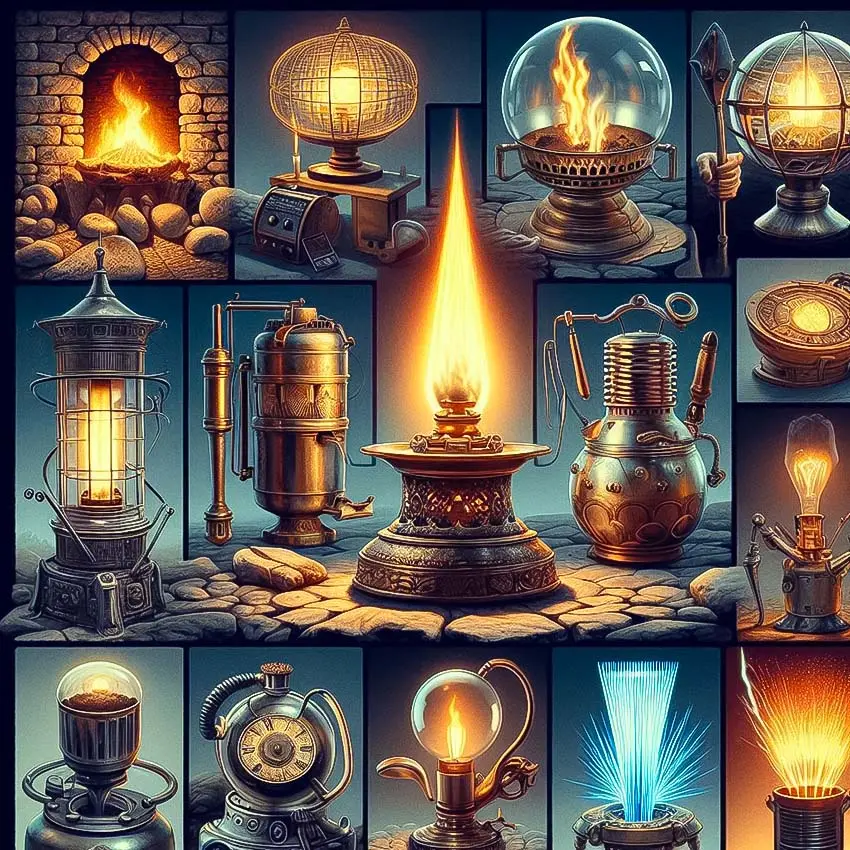 The invention of fireاختراع آتش