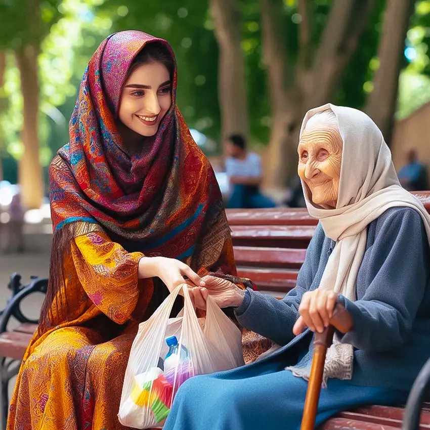 charityصدقه دادن