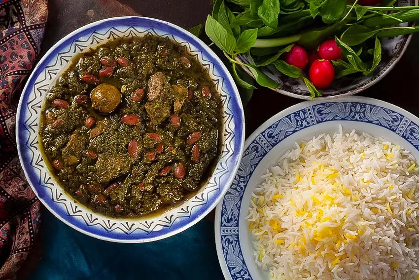 Ghormeh Sabziقورمه سبزی