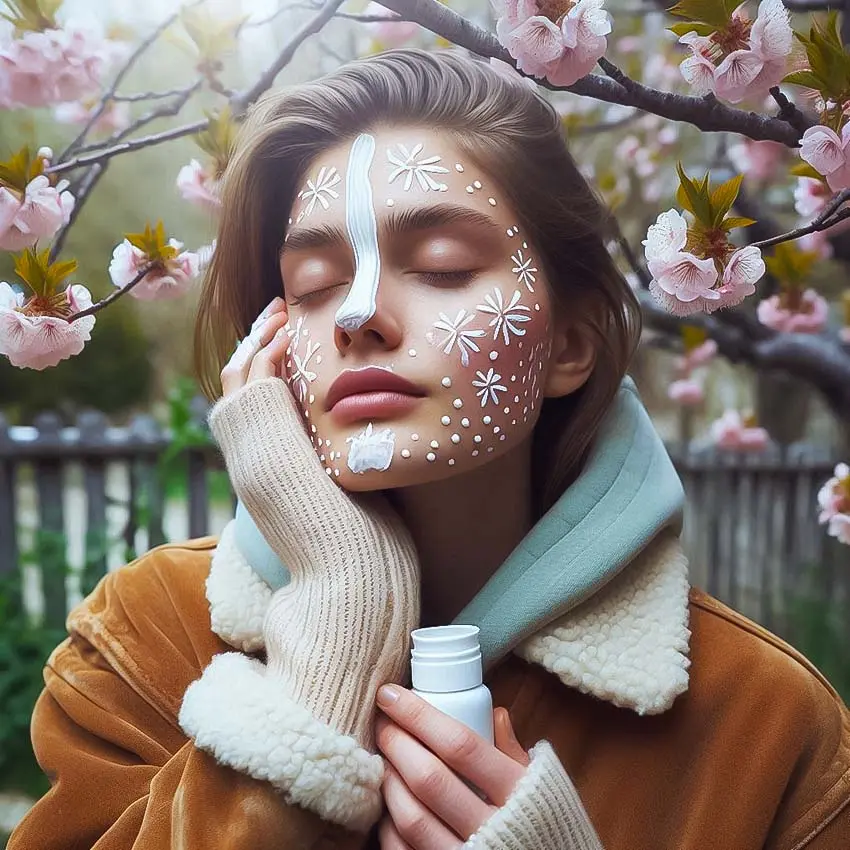 facial skin پوست صورت