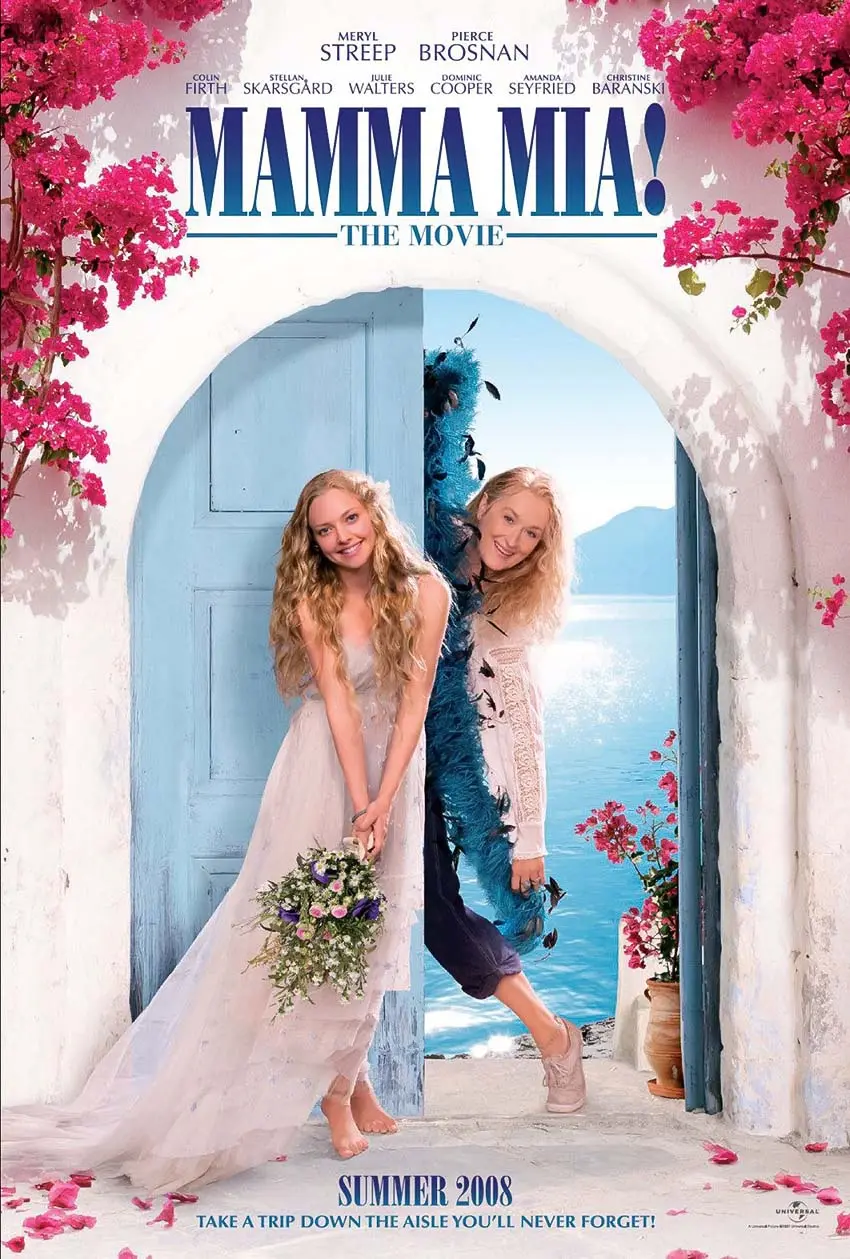 10فیلم موزیکال برتر تاریخ سینماMamma Mia! (ماما میا!)