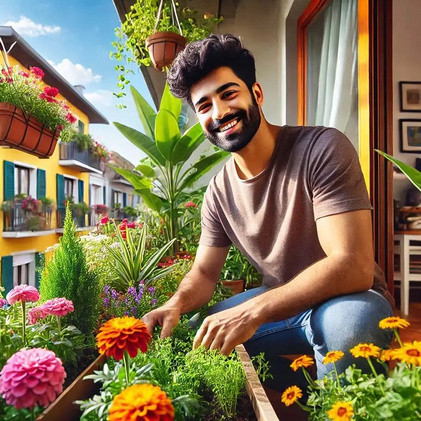Gardening at homeباغبانی در منزل