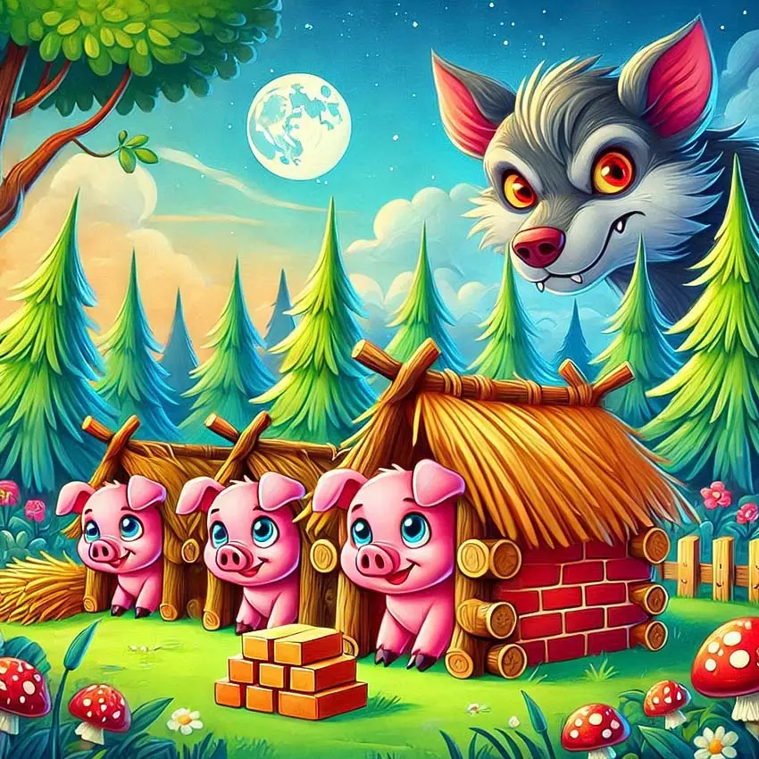 A short story to put the child to sleepداستان کوتاه برای خواباندن کودک
داستان سه خوک کوچولو