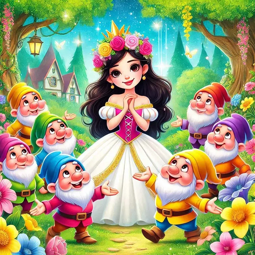 A short story to put the child to sleepداستان کوتاه برای خواباندن کودک
داستان سفیدبرفی و هفت کوتوله