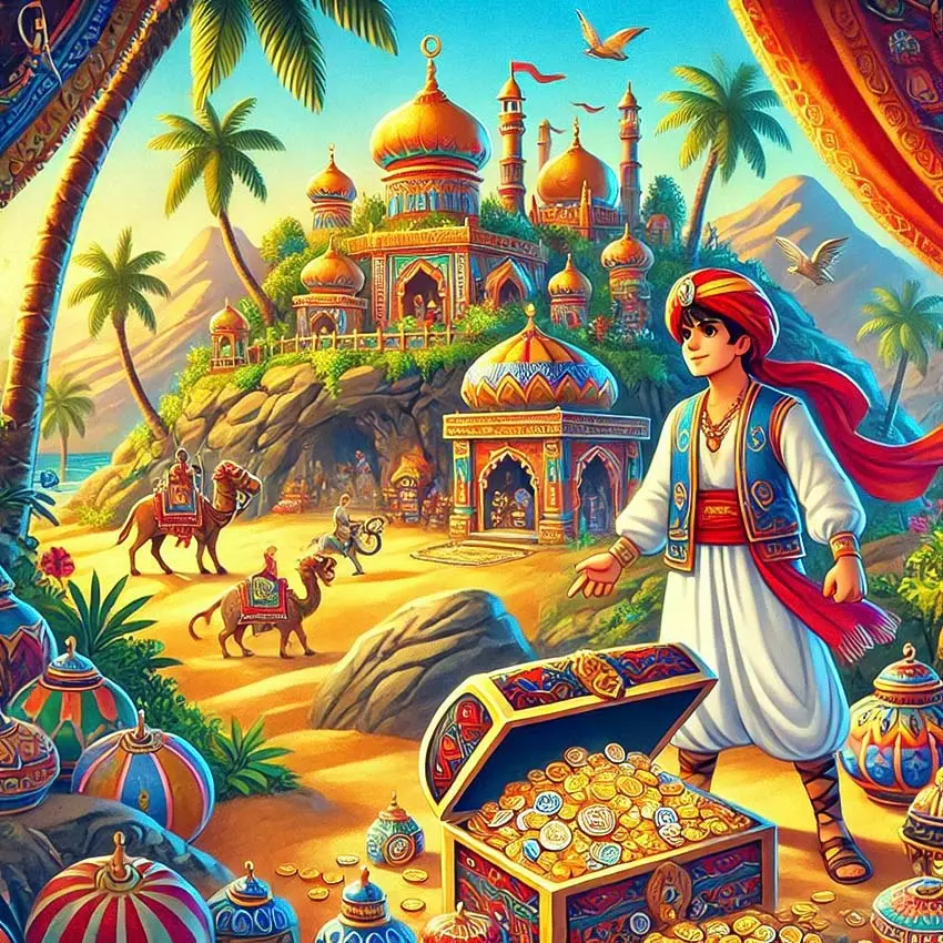 A short story to put the child to sleepداستان کوتاه برای خواباندن کودک
داستان علی‌بابا و چهل دزد