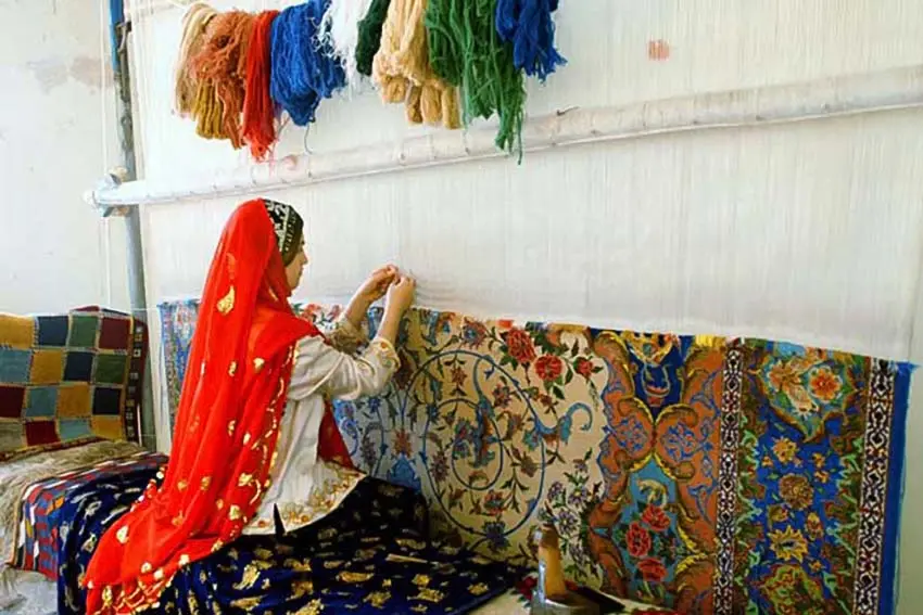 Iranian handwoven carpetفرش دستباف ایرانی