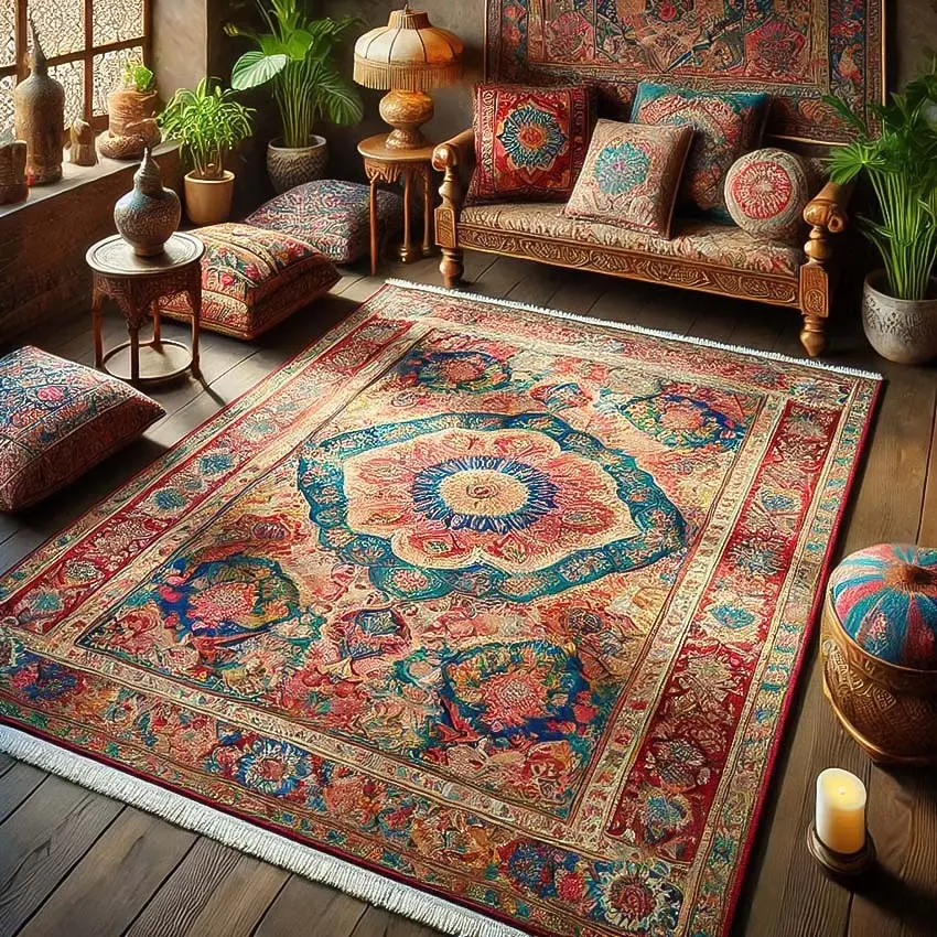 Iranian handwoven carpetفرش دستباف ایرانی