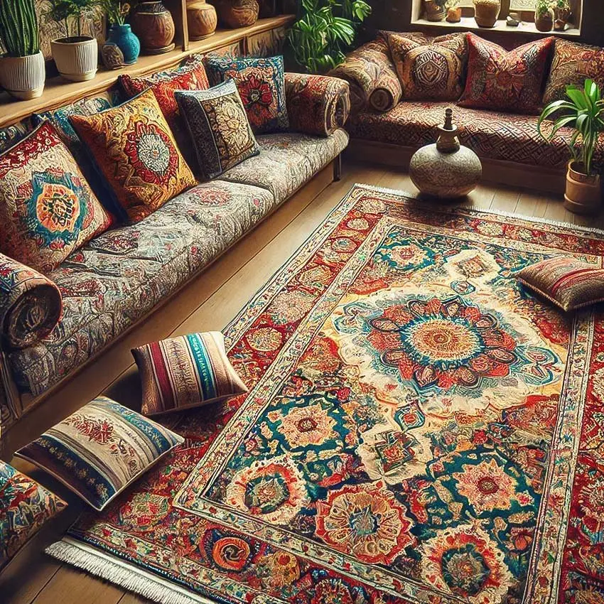 Iranian handwoven carpetفرش دستباف ایرانی