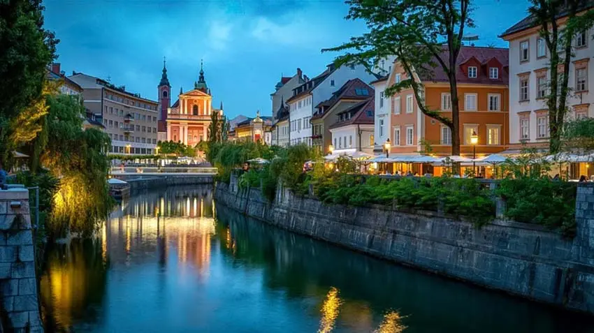 Romantic cities of Europeشهرهای رمانتیک اروپا لیوبلیانا