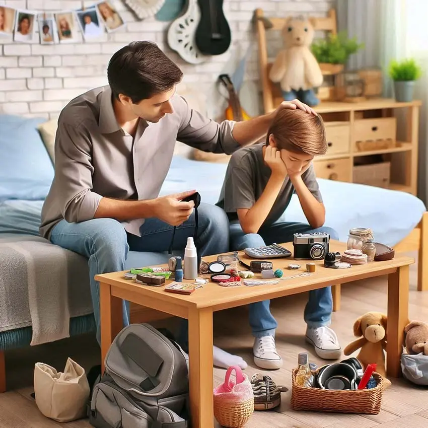 آموزش حفظ وسایل شخصی به کودکان