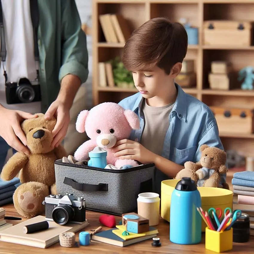 آموزش حفظ وسایل شخصی به کودکان