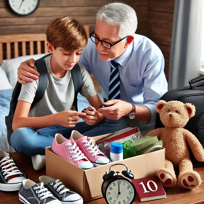 آموزش حفظ وسایل شخصی به کودکان