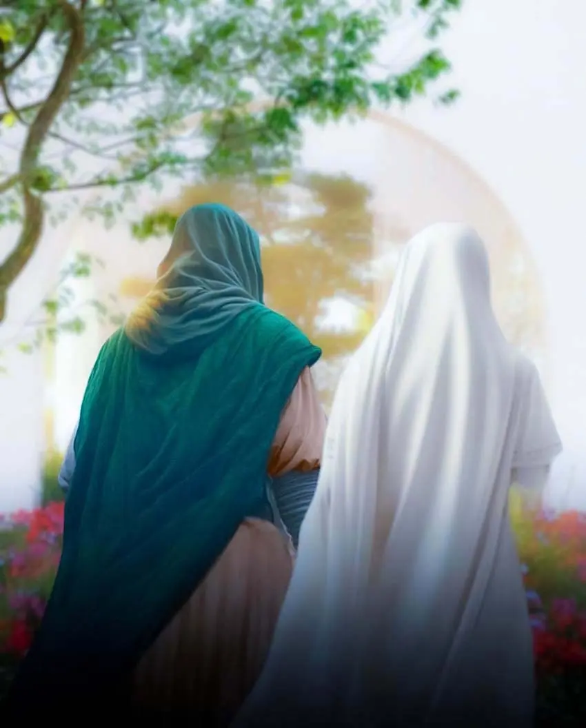 حضرت علی (ع) و حضرت فاطمه (س)