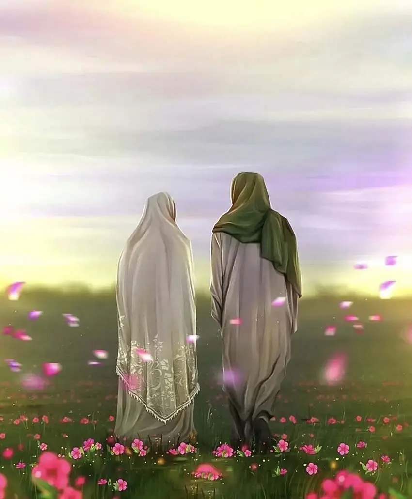 حضرت علی (ع) و حضرت فاطمه (س)