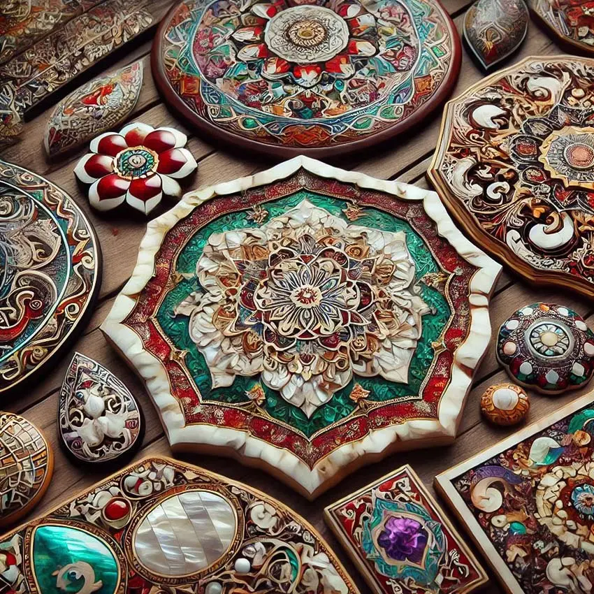 The art of inlay workهنر خاتم‌کاری