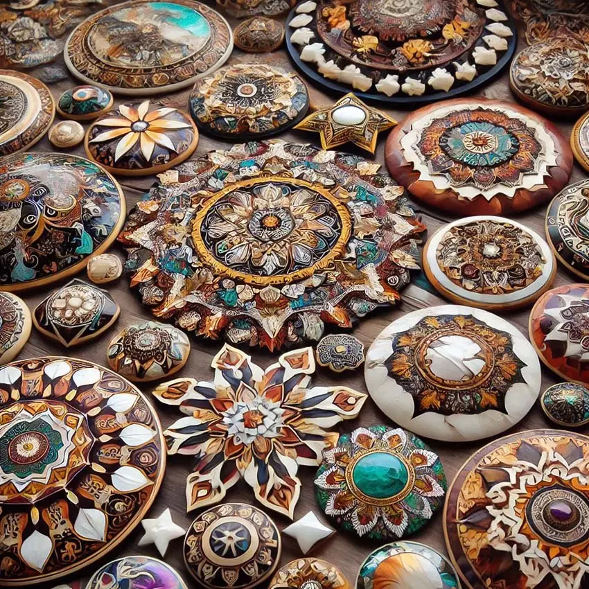 The art of inlay workهنر خاتم‌کاری