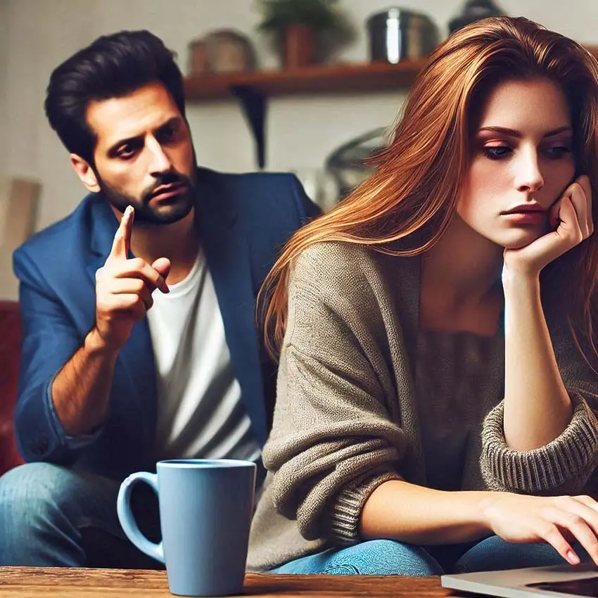 کسی که به من علاقه دارد اما مرا نادیده می‌گیرد