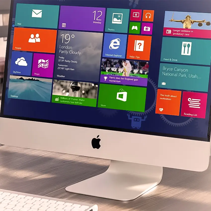 ویندوز برای سیستم عامل های شرکت اپل و اندروید