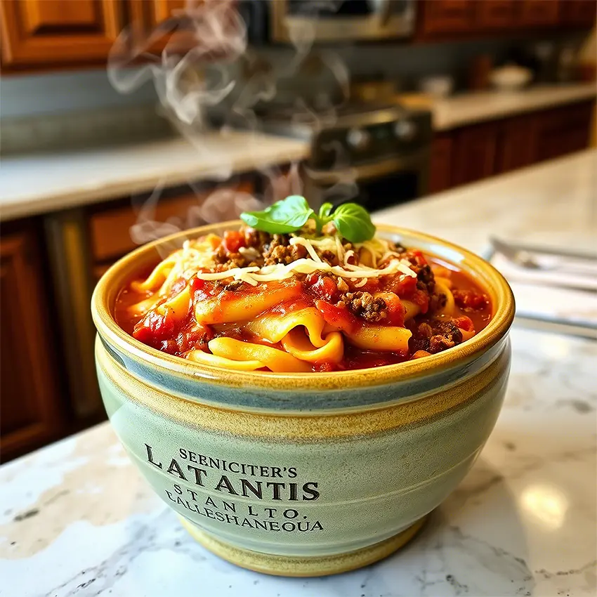 سوپ لازانیا