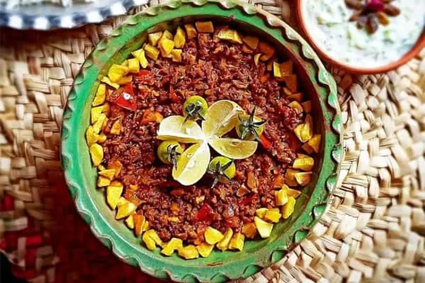 غذای واویشکا