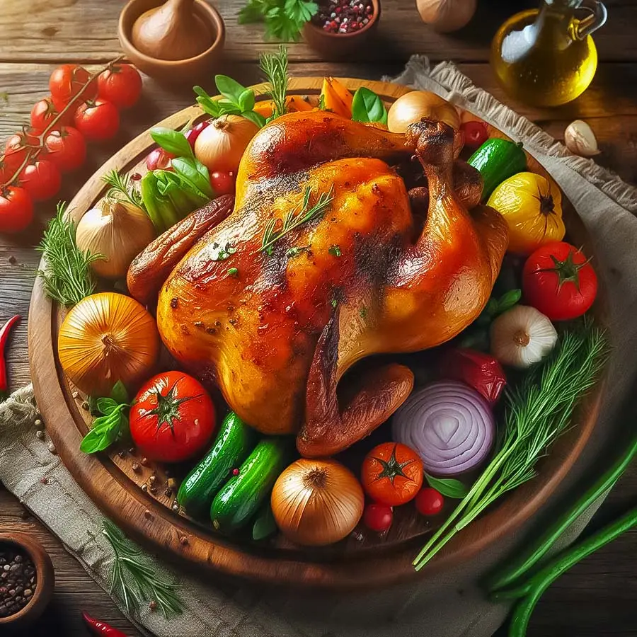 پخت مرغ بریان