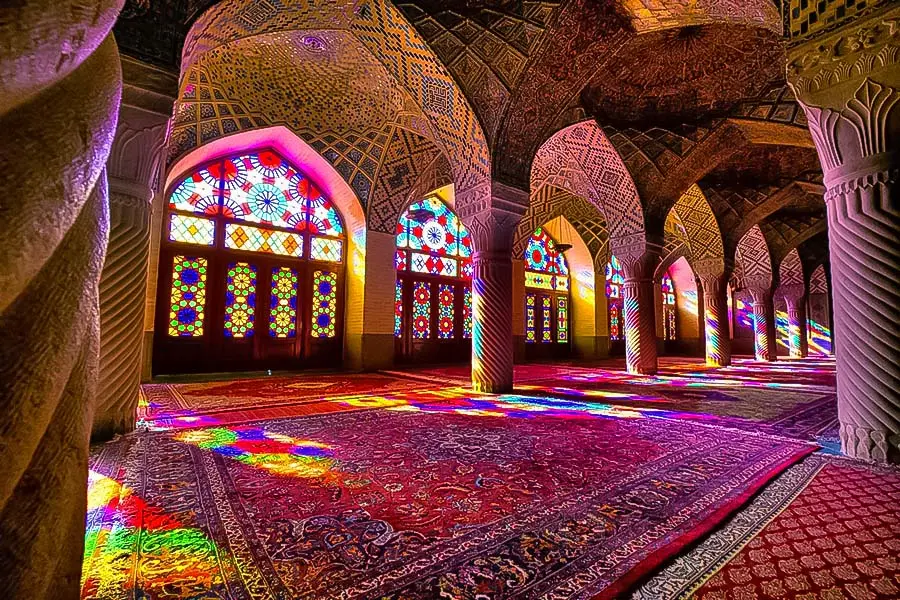جاهای دیدنی شیراز-مسجد نصیرالملک