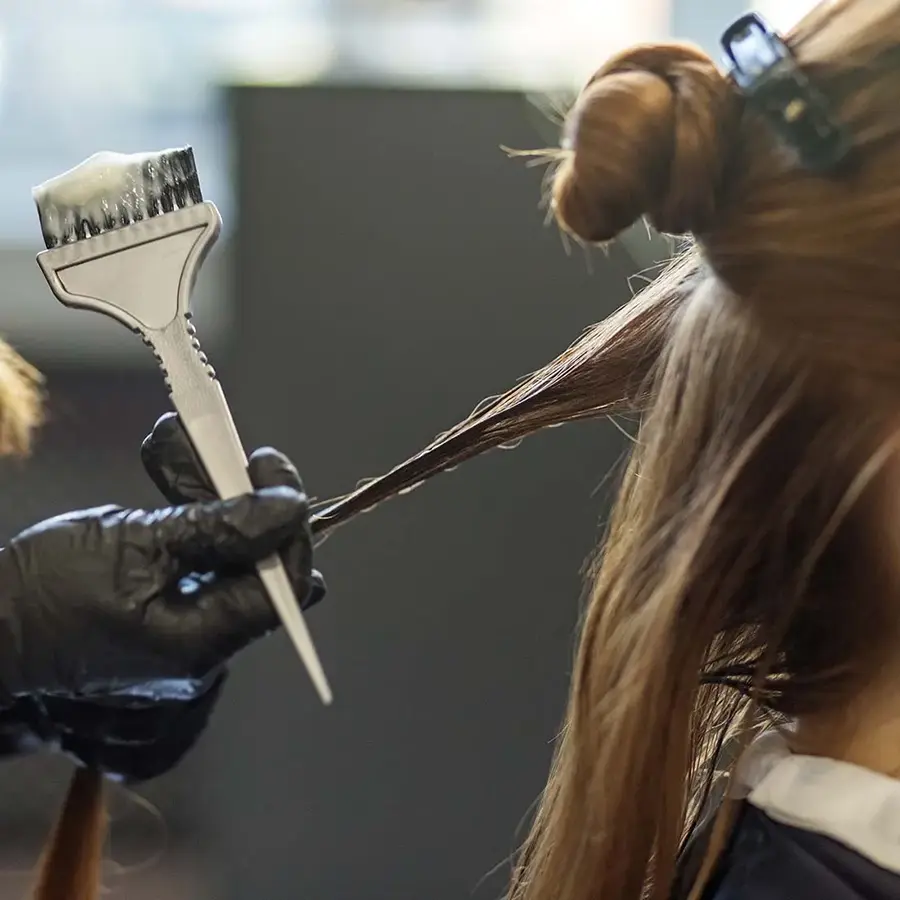 رنگ کردن مو در خانه