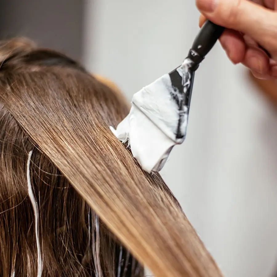 رنگ کردن مو در خانه