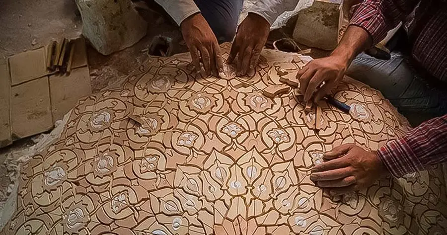 معرق‌کاری در ایران