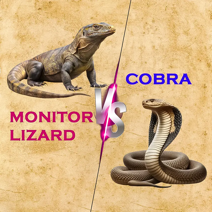 نبرد مار کبری با بزمجه