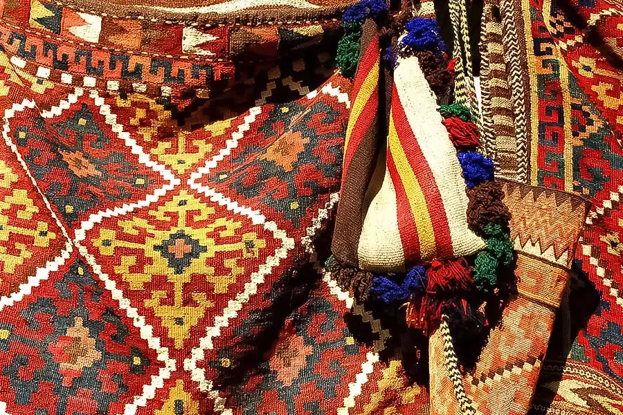 گلیم بافی ساده در منزل