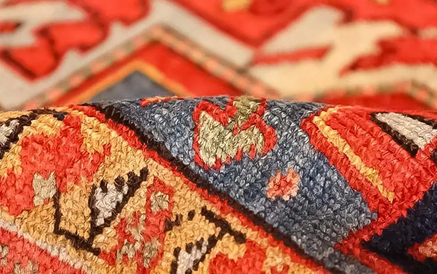 گلیم بافی ساده در خانه