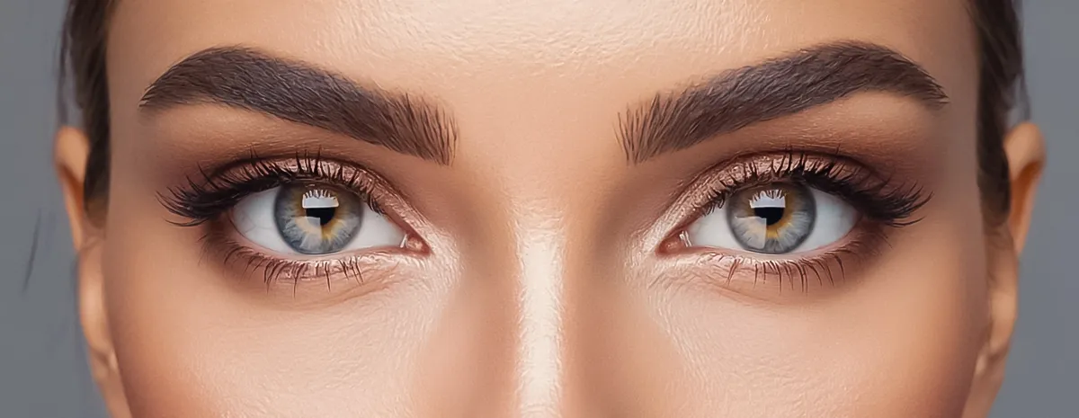 ابروهای پرپشت و طبیعی