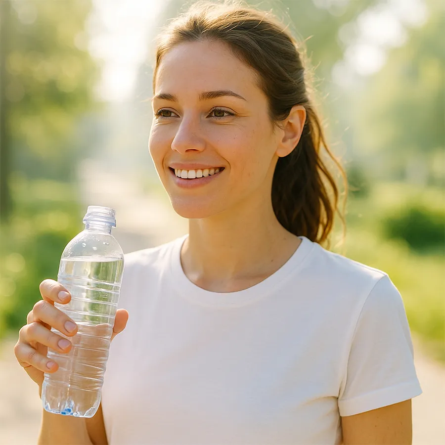 عادات ساده برای بالا بردن کیفیت زندگی-آب کافی، سلامت بدن، شادابی پوست