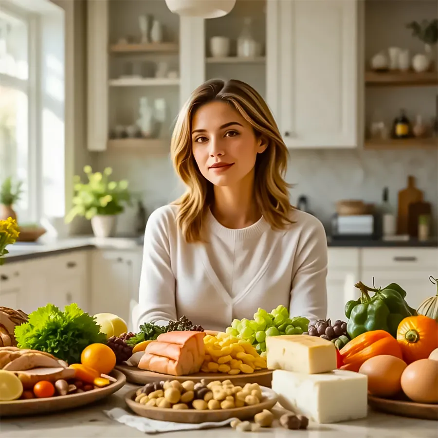 پروتئین در سالمندان، نیاز پروتئین بعد از ۴۰ سالگی، منابع پروتئین، کمبود پروتئین، زیاد خوردن پروتئین، تغذیه سالم در میانسالی، سارکوپنی، پروتئین گیاهی، پروتئین حیوانی